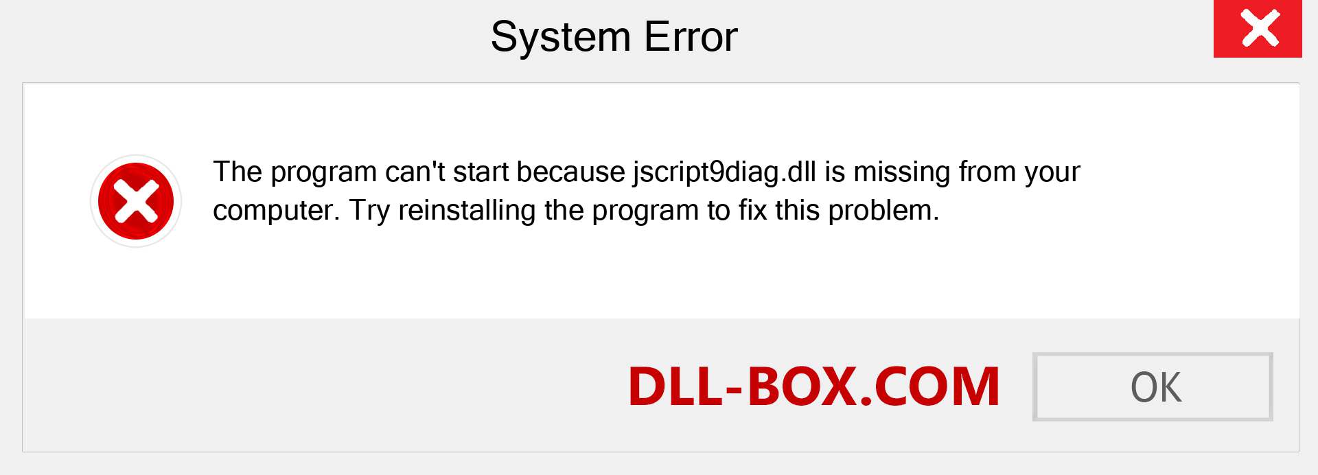  jscript9diag.dll file is missing?. Download for Windows 7, 8, 10 - Fix  jscript9diag dll Missing Error on Windows, photos, images